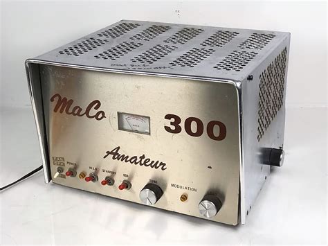 Likes: 599. . Maco 300 linear amplifier for sale